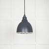 Smooth Nickel Brindley Pendant-From The Anvil-Slate-nirohome