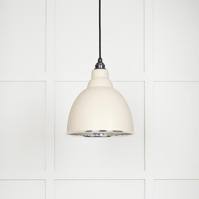 Smooth Nickel Brindley Pendant-From The Anvil-Teasel-nirohome