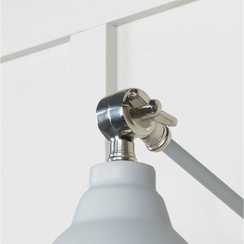 Smooth Nickel Brindley Wall Light-From The Anvil-Nickel-nirohome