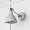 Smooth Nickel Brindley Wall Light-From The Anvil-Nickel-nirohome