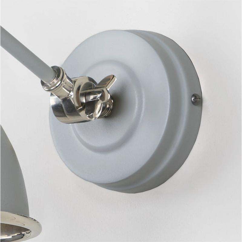 Smooth Nickel Brindley Wall Light-From The Anvil-Nickel-nirohome