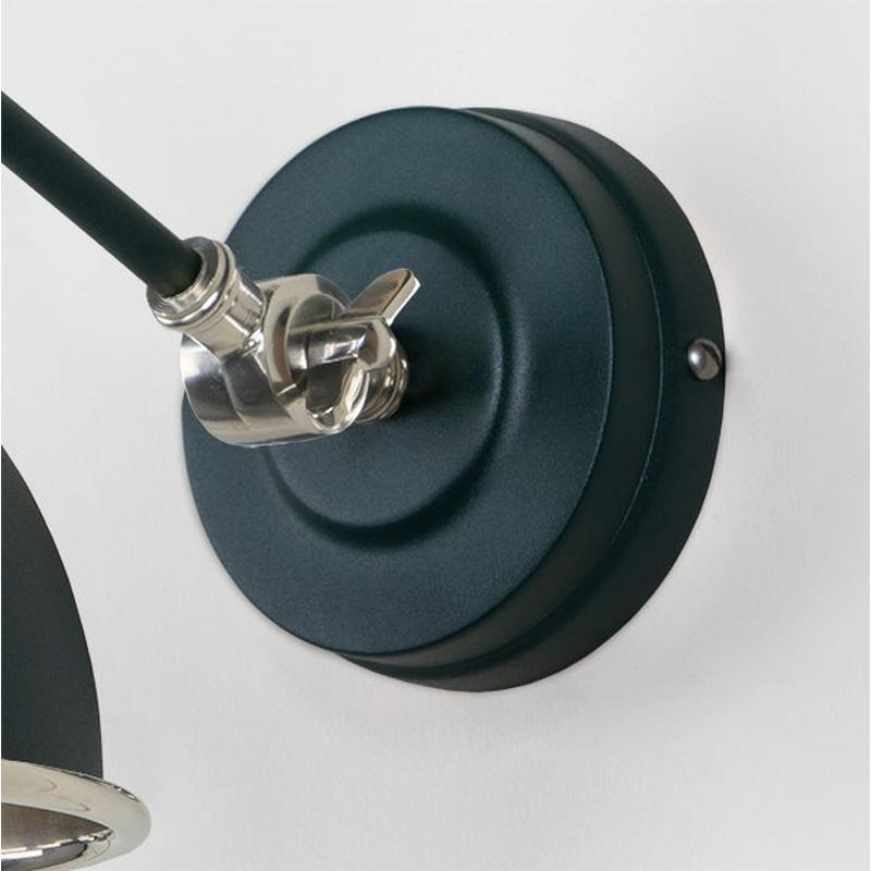 Smooth Nickel Brindley Wall Light-From The Anvil-Nickel-nirohome