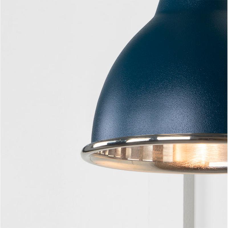 Smooth Nickel Brindley Wall Light-From The Anvil-Nickel-nirohome