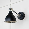 Smooth Nickel Brindley Wall Light-From The Anvil-Nickel-nirohome