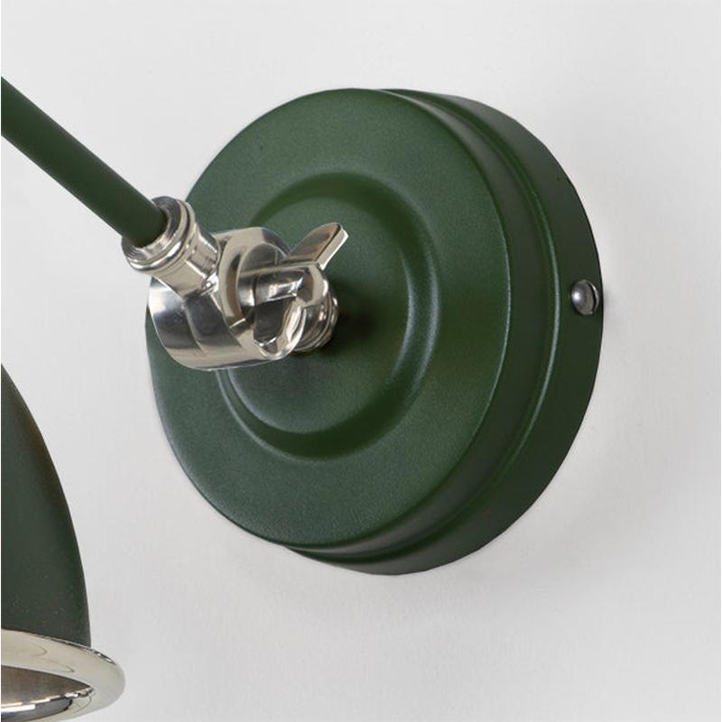 Smooth Nickel Brindley Wall Light-From The Anvil-Nickel-nirohome