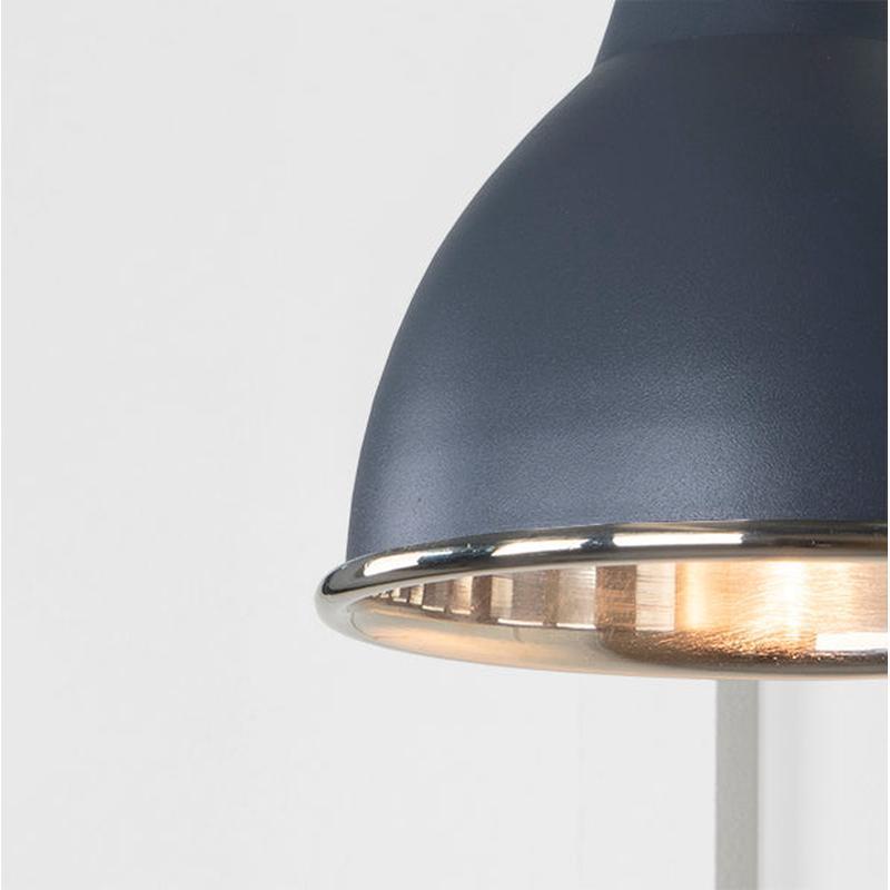 Smooth Nickel Brindley Wall Light-From The Anvil-Nickel-nirohome