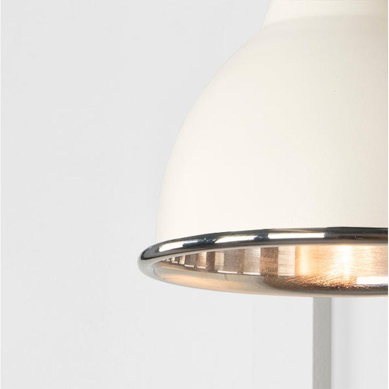 Smooth Nickel Brindley Wall Light-From The Anvil-Nickel-nirohome