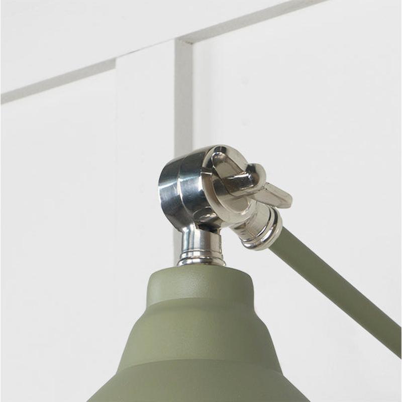 Smooth Nickel Brindley Wall Light-From The Anvil-Nickel-nirohome