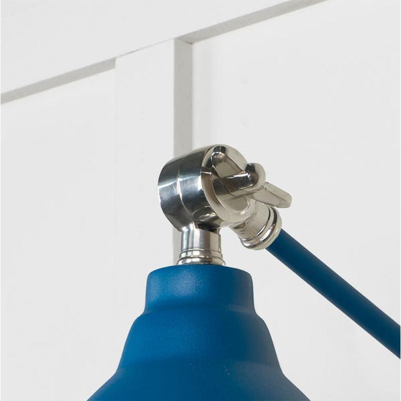 Smooth Nickel Brindley Wall Light-From The Anvil-Nickel-nirohome