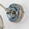 Smooth Nickel Brindley Wall Light-From The Anvil-Nickel-nirohome