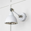 Smooth Nickel Brindley Wall Light-From The Anvil-Nickel-nirohome
