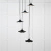 Smooth Nickel Flora Cluster Pendant-From The Anvil-Elan Black-nirohome