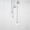 Smooth Nickel Flora Cluster Pendant-From The Anvil-Flock-nirohome