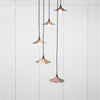 Smooth Nickel Flora Cluster Pendant-From The Anvil-Nickel-nirohome