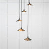 Smooth Nickel Flora Cluster Pendant-From The Anvil-Nickel-nirohome