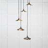Smooth Nickel Flora Cluster Pendant-From The Anvil-Nickel-nirohome
