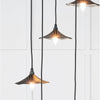 Smooth Nickel Flora Cluster Pendant-From The Anvil-Nickel-nirohome