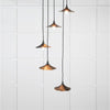 Smooth Nickel Flora Cluster Pendant-From The Anvil-Nickel-nirohome