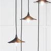 Smooth Nickel Flora Cluster Pendant-From The Anvil-Nickel-nirohome