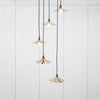 Smooth Nickel Flora Cluster Pendant-From The Anvil-Nickel-nirohome