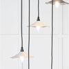 Smooth Nickel Flora Cluster Pendant-From The Anvil-Nickel-nirohome