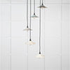 Smooth Nickel Flora Cluster Pendant-From The Anvil-Teasel-nirohome
