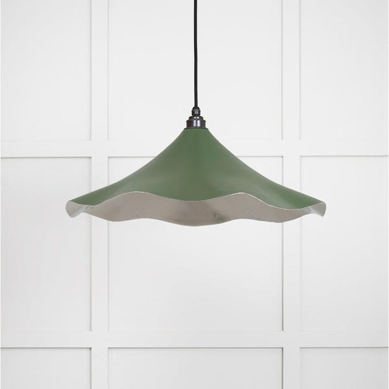 Smooth Nickel Flora Pendant-From The Anvil-Heath-nirohome
