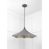 Smooth Nickel Flora Pendant-From The Anvil-Nickel-nirohome