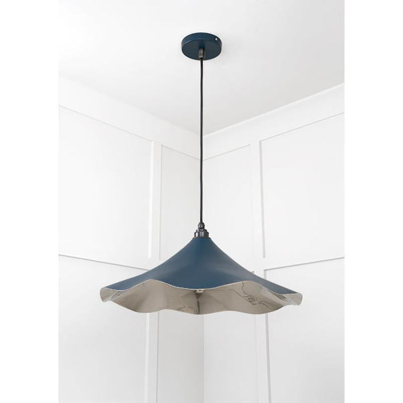 Smooth Nickel Flora Pendant-From The Anvil-Nickel-nirohome