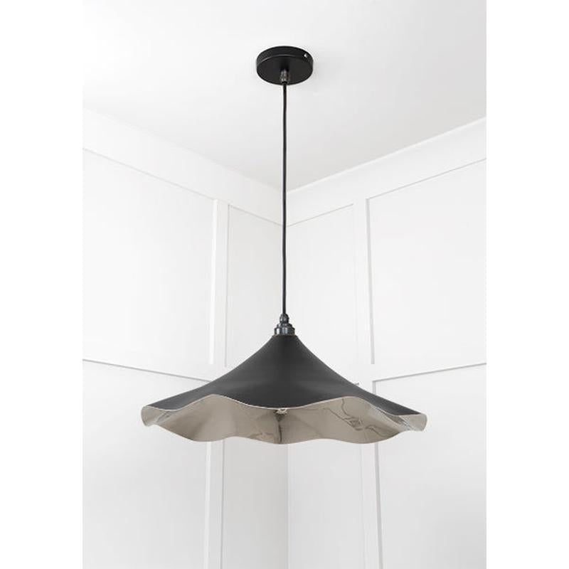 Smooth Nickel Flora Pendant-From The Anvil-Nickel-nirohome