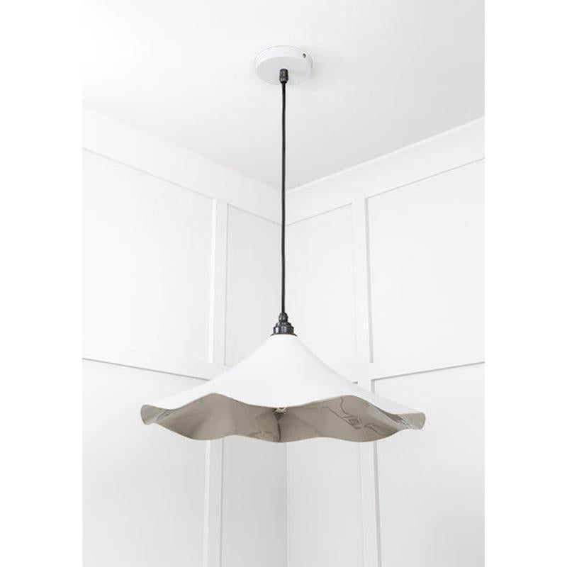 Smooth Nickel Flora Pendant-From The Anvil-Nickel-nirohome