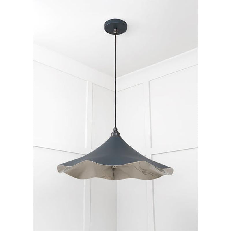 Smooth Nickel Flora Pendant-From The Anvil-Nickel-nirohome