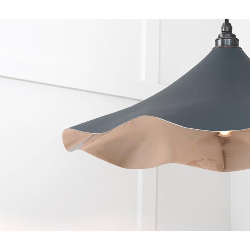Smooth Nickel Flora Pendant-From The Anvil-Nickel-nirohome