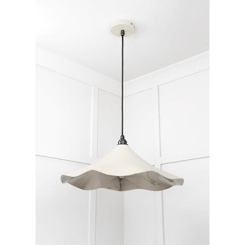 Smooth Nickel Flora Pendant-From The Anvil-Nickel-nirohome
