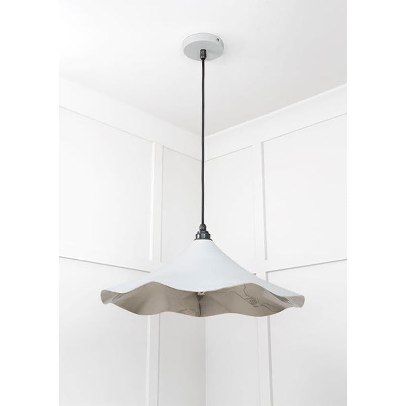 Smooth Nickel Flora Pendant-From The Anvil-Nickel-nirohome