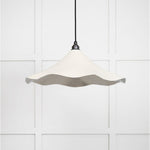 Smooth Nickel Flora Pendant-From The Anvil-Teasel-nirohome