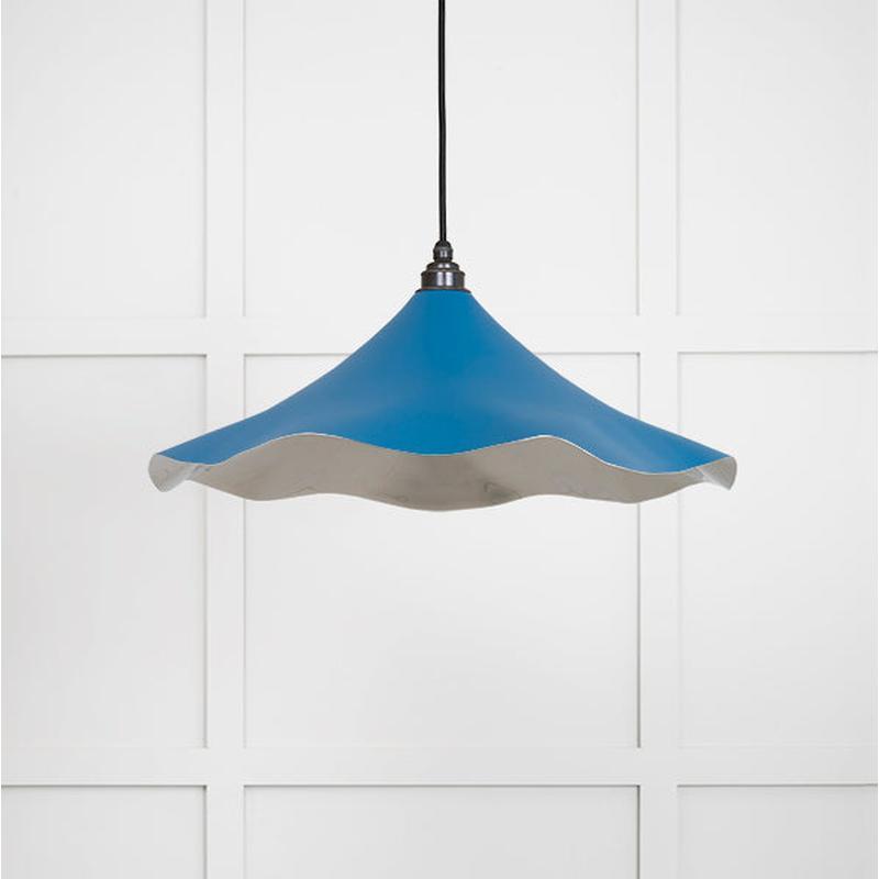 Smooth Nickel Flora Pendant-From The Anvil-Upstream-nirohome