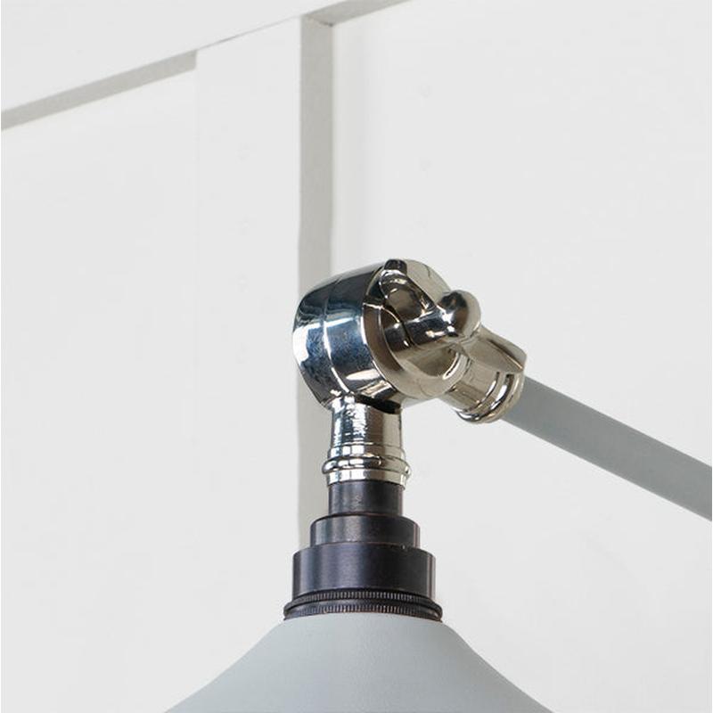 Smooth Nickel Flora Wall Light-From The Anvil-Nickel-nirohome