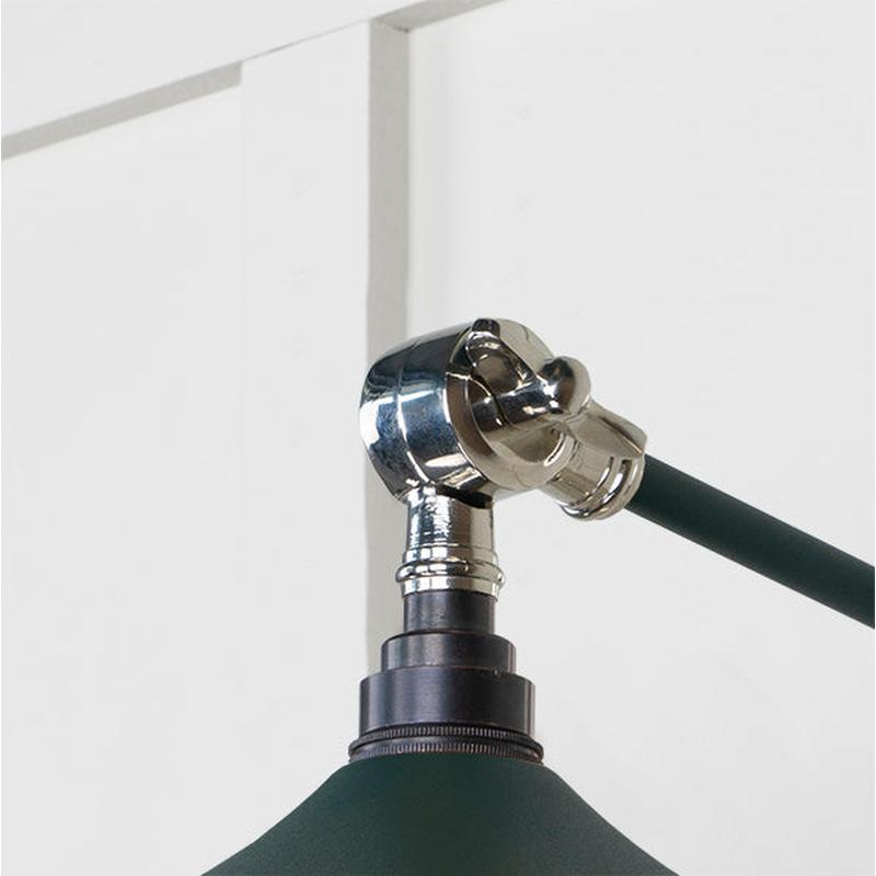 Smooth Nickel Flora Wall Light-From The Anvil-Nickel-nirohome