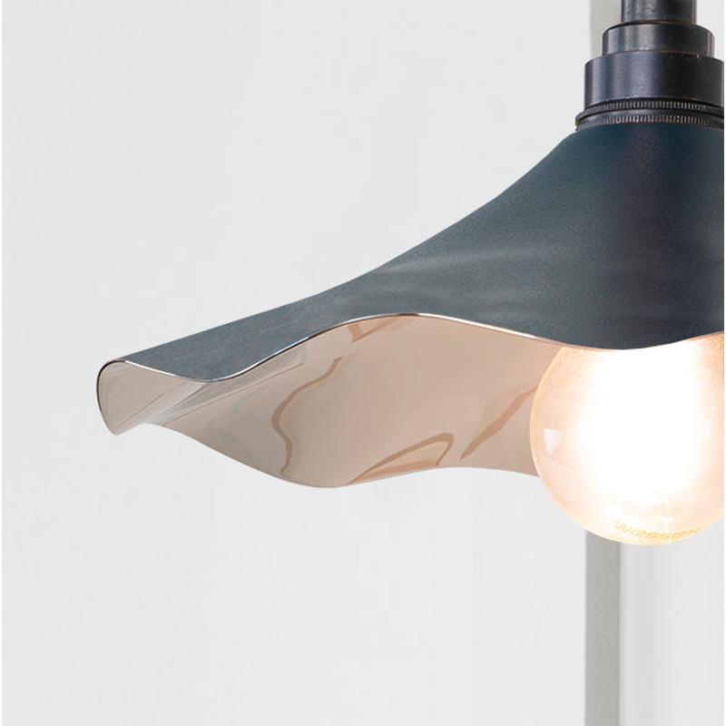 Smooth Nickel Flora Wall Light-From The Anvil-Nickel-nirohome
