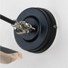 Smooth Nickel Flora Wall Light-From The Anvil-Nickel-nirohome