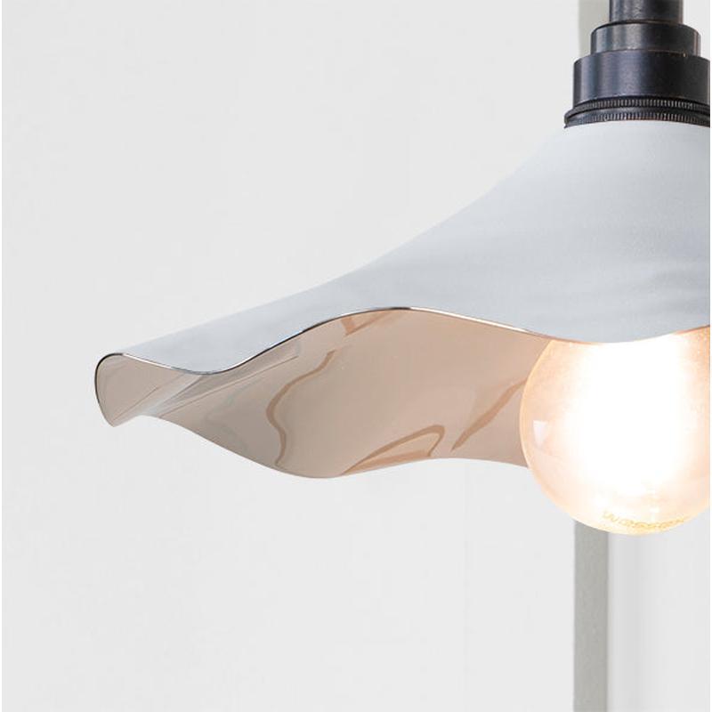 Smooth Nickel Flora Wall Light-From The Anvil-Nickel-nirohome