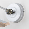 Smooth Nickel Flora Wall Light-From The Anvil-Nickel-nirohome