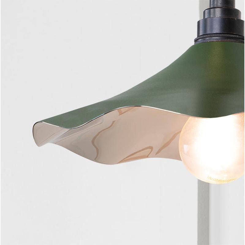 Smooth Nickel Flora Wall Light-From The Anvil-Nickel-nirohome