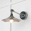 Smooth Nickel Flora Wall Light-From The Anvil-Nickel-nirohome