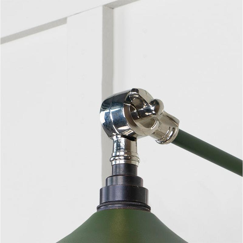 Smooth Nickel Flora Wall Light-From The Anvil-Nickel-nirohome