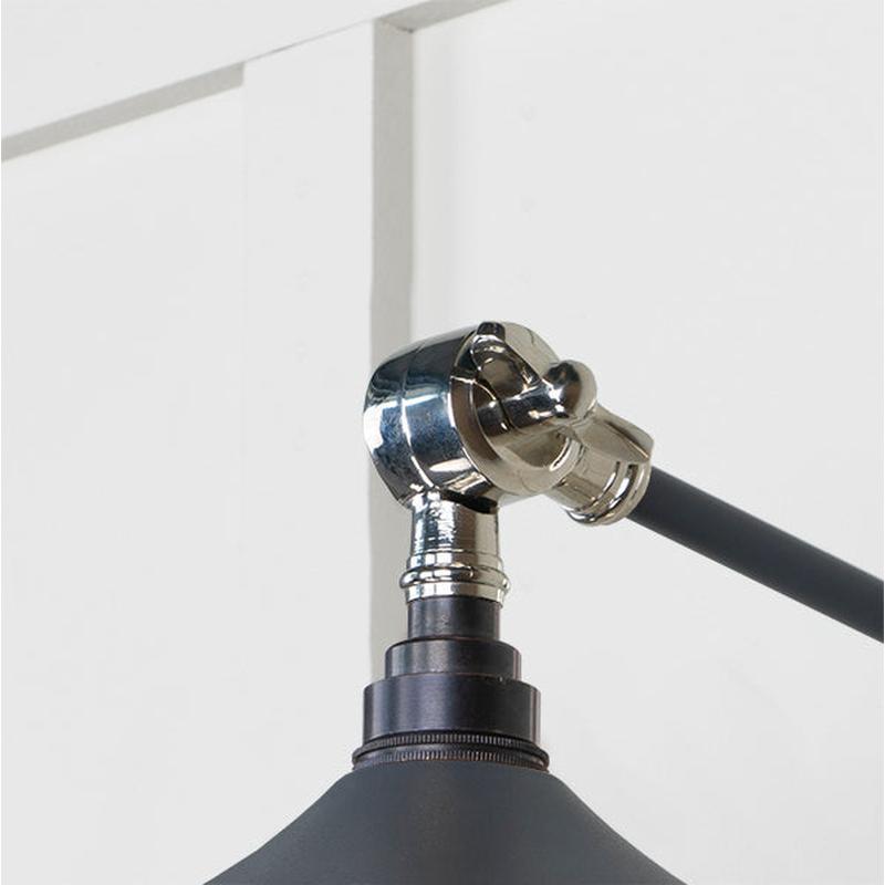 Smooth Nickel Flora Wall Light-From The Anvil-Nickel-nirohome