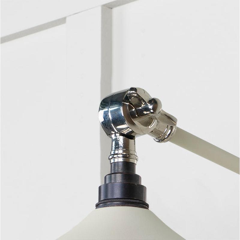 Smooth Nickel Flora Wall Light-From The Anvil-Nickel-nirohome