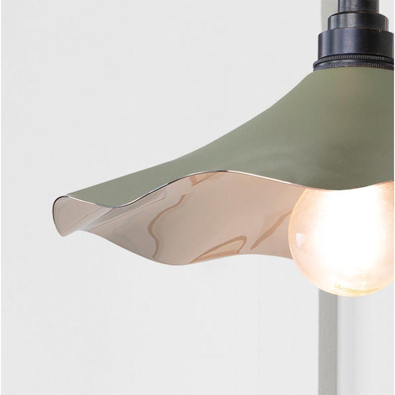 Smooth Nickel Flora Wall Light-From The Anvil-Nickel-nirohome