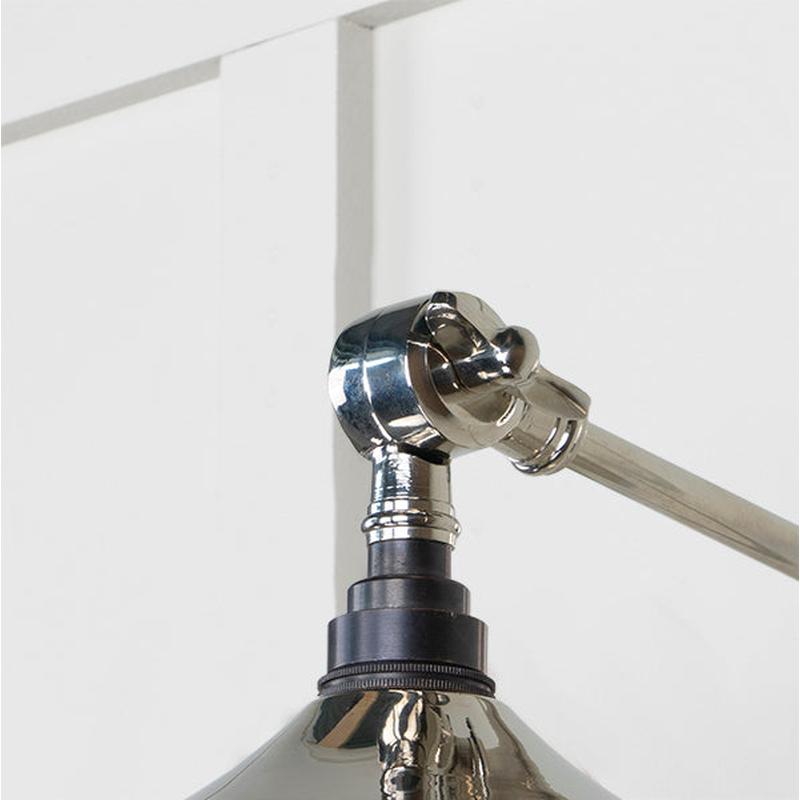 Smooth Nickel Flora Wall Light-From The Anvil-Nickel-nirohome